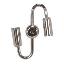 NIC CANDELABRA S-CLUSTER STEEL - 80-1706