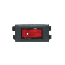 BLK ROCKER ON/OFF LIGHTED SW. - 80-1819