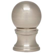 3/4" SATIN NICKEL BALL FINIAL - 80-1880