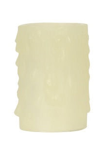 1 5/8" IVORY BEES WAX CANDLE - 80-1971