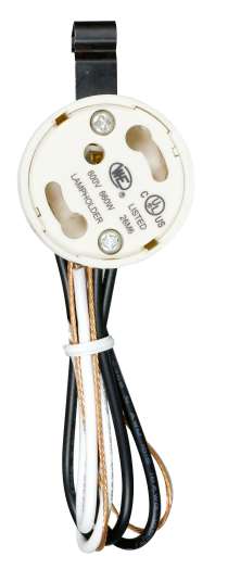 GU24 SOCKET W/SNAP BRKT W/13" - 80-2005