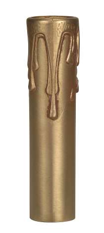 4" FRENCH GOLD DRIP METAL - 80-2144