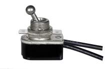 NICKEL ON/OFF TOGGLE SWITCH - 80-2317