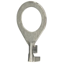 1/8 IP NICKEL PLATED ROUND LUG - 80-2332