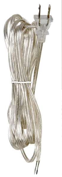 12 FT 18/2 SPT-2 SILVER CORD - 80-2376