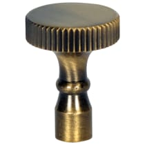 REG ANTIQUE BRASS TURN KNOB - 80-2404