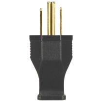 BLACK THERMOPLASTIC HD PLUG - 80-2412