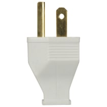 WHITE THERMOPLASTIC HD PLUG - 80-2413