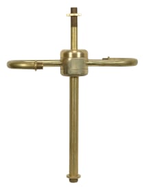 SOLID BRASS TWIN SKT CLUSTER - 80-2507