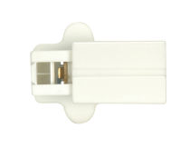 WHITE FEMALE SPT-2 PLUG - 80-2521