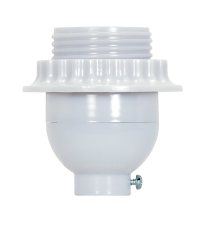 WHITE PHENOLIC SHORT KEYLESS - 80-2530