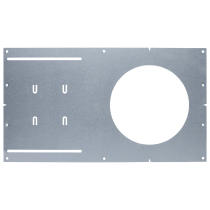 DL NC PLATE 6" RD FLAT ASYM - 80-866