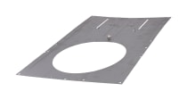 DL NC PLATE 8" RD HANG BARS - 80-945