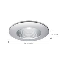 DEEP BAFFLE 6 INCH BR NICK TRI - 80-979