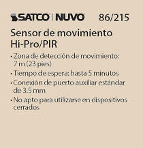 LED PIR SENSOR - 86-215