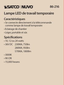 REMOTE DRIVER TEMP LIGHT - 86-216
