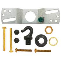 BLK CANOPY W/CONVEN OUTLET - 90-040