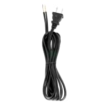 8' BLK CORDSET W/MOLDED PLUG - 90-102