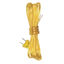 8'CL GLD CORDSET W/MOLDED PLUG - 90-105