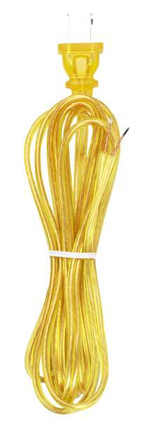 8'CL GLD CORDSET W/MOLDED PLUG - 90-105