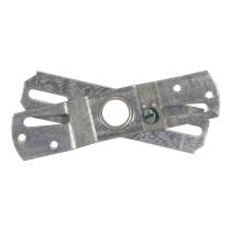 DOUBLE CROSSBAR W/GROUND SCREW - 90-1073