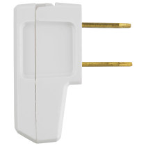 WHITE SUPER PLUG FOR 18/2 SPT- - 90-1083