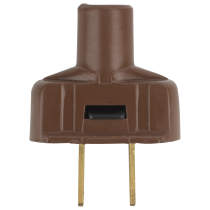 VINYL PLUG-BROWN - 90-1114