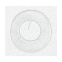 2" 1/8 SLIP FELT WASHER WHITE - 90-1181