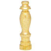 2" FINIAL BRASS FINISH - 90-130