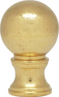 3/4" BRASS BALL FINIAL - 90-132