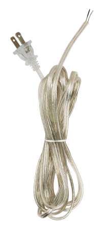12 FT.CLR SILVER CORD SET SPT- - 90-1417