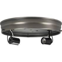 10"BRUSHED NICKEL PAN - 90-1433