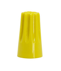LARGE YELLOW WIRENUT W/ SPRING - 90-1440