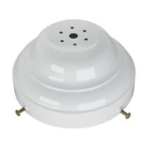 6" WHITE GLASS HOLDER - 90-1504