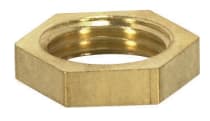 1/8 IP HEX LOCKNUT BRASS - 90-172