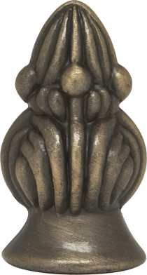 J0201AB BUD FINIAL 1 1/2"H - 90-1724