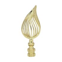 PF8028 LEAF BRASS FINIAL - 90-1743