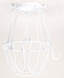 BULB CAGE WHITE - 90-1917
