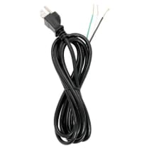 8 FT BLK 18/3 SVT CORD SET W/P - 90-2085