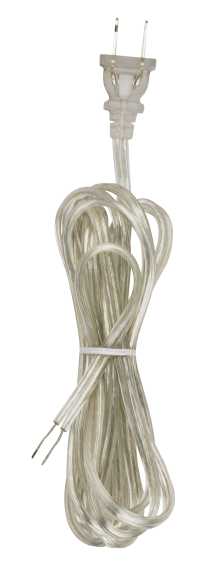 9 FT. SILVER CORD SET 18/2 SPT - 90-2101