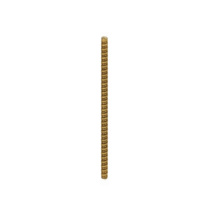 1/8 IP X 6" BRASS NIPPLE UNF - 90-2158