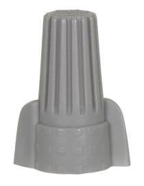 P15 GRY WIRE CONNECTOR W/SPRNG - 90-2240