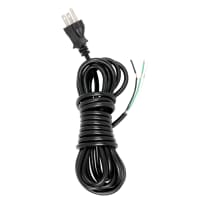 15 FT 18/3 SVT BLACK CORD SET - 90-2243