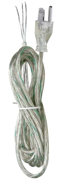12 FT 18/3 SVT CLEAR SILVER - 90-2406