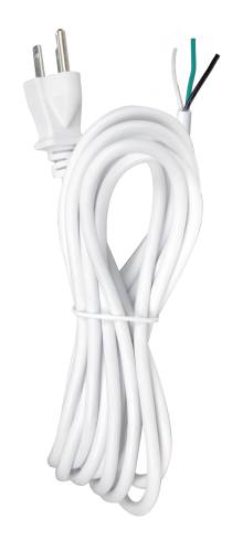 15FT #18/3 SVT105 WHITE CORD - 90-2415