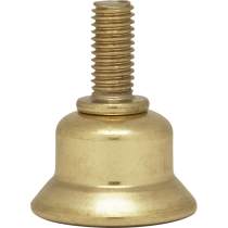 1/2" BRASS FINISH STEEL RISERS - 90-2458