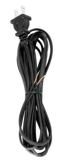 10 FT #18/2 SPT-1 105 BLK CORD - 90-2461