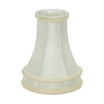 CREAM LEATHER LOOK CLIP OM - 90-2527