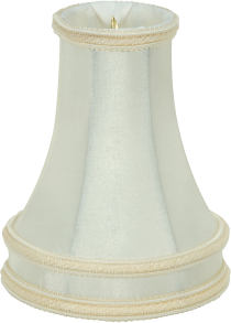 CREAM LEATHER LOOK CLIP OM - 90-2527