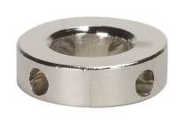 4 HOLE NICKEL FINISH SHADE - 90-2534